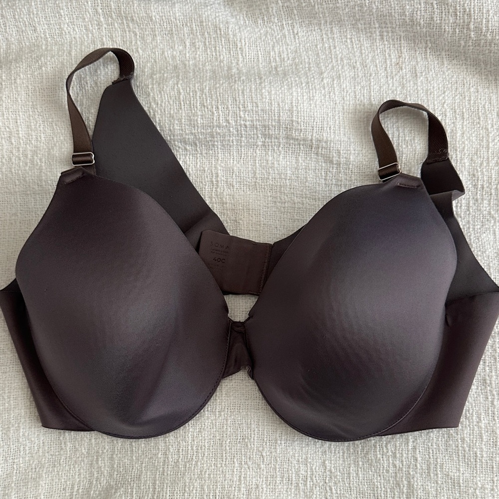 Soma 40c gray underwire bra